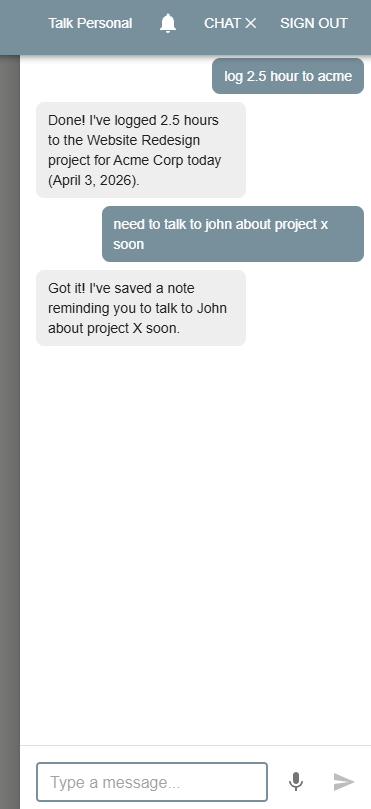 FiLoClient AI assistant